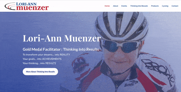 Website Design for a Business Coach