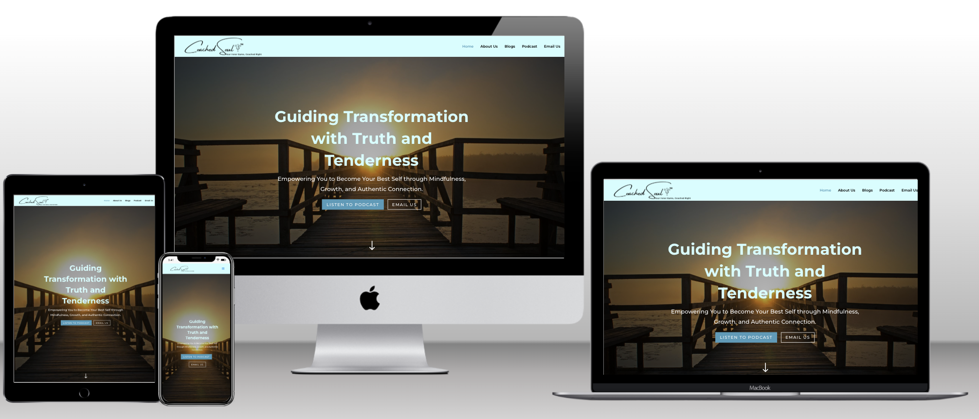 Wordpress Website fo a Self Help Podcast