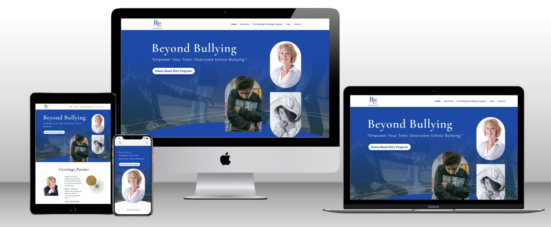 Wordpress Website for a Bullying coach