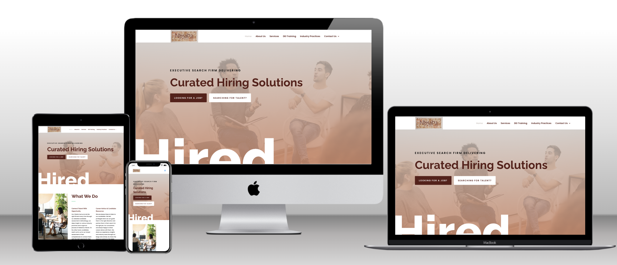Wordpress Website for an Executive Search Firm