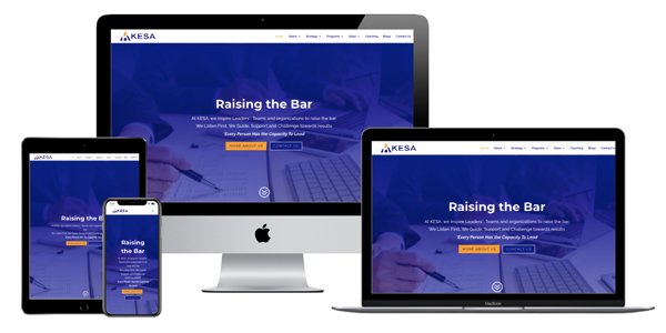 website design for a management consultant